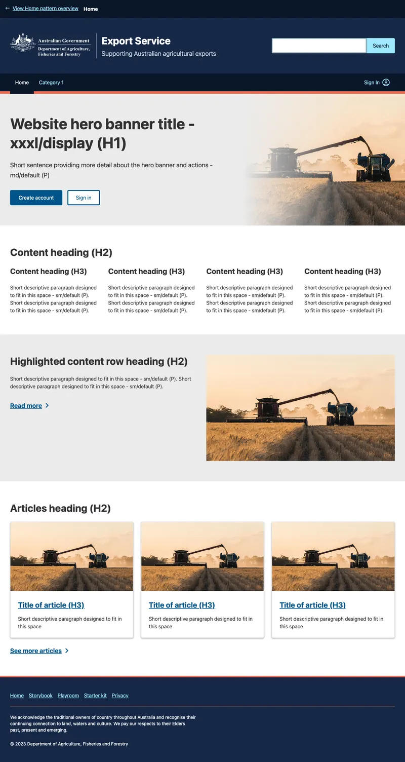 Screenshot of a successful usage of palettes